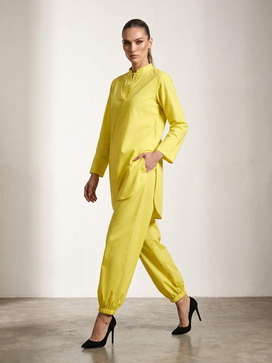 HAYA LONG SHIRT  AND PANTS SET